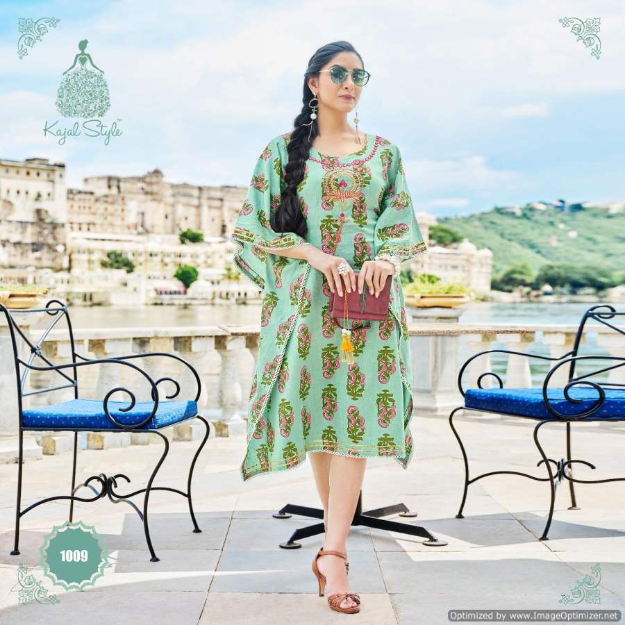 Cocktail 1 Islamic Fancy Casual Wear Kaftan Kurti Collection